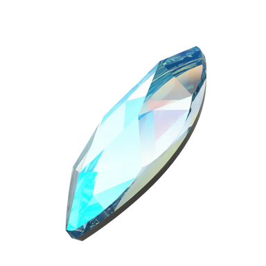 Serinity Flat Back Crystals Non Hotfix Marquise (2201) Aquamarine Shimmer - Bluestreak Crystals