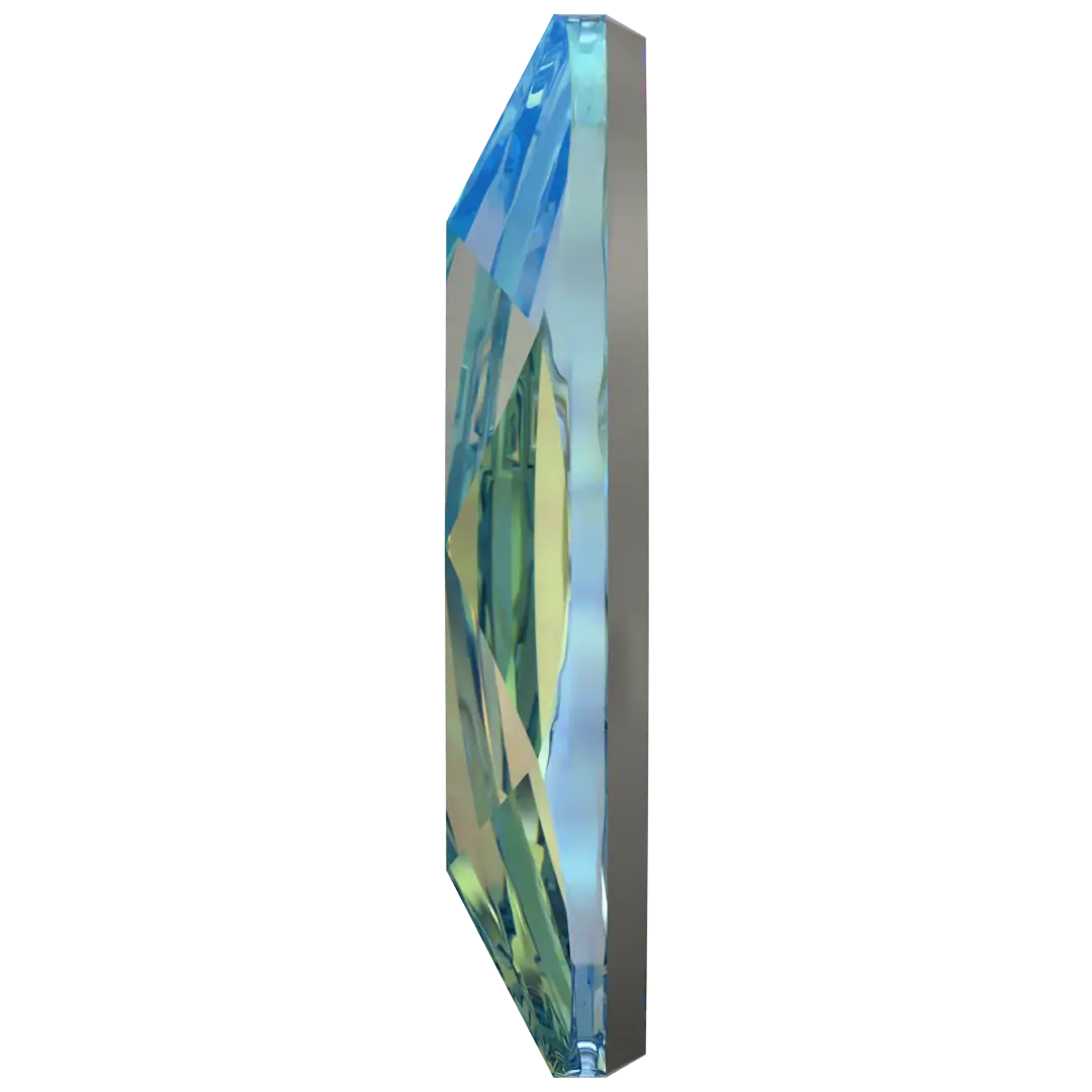 Serinity Flat Back Crystals Non Hotfix Marquise (2201) Aquamarine Shimmer - Bluestreak Crystals