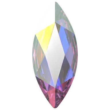 Serinity Flat Back Crystals Non Hotfix Marquise (2201) Crystal AB - Bluestreak Crystals