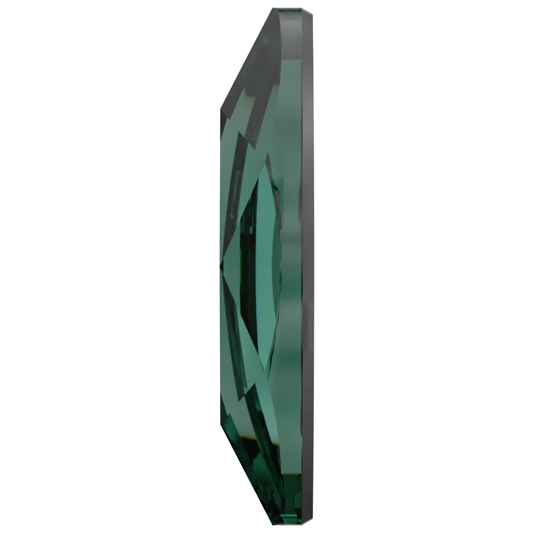 Serinity Flat Back Crystals Non Hotfix Marquise (2201) Emerald - Bluestreak Crystals