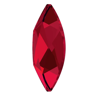 Serinity Flat Back Crystals Non Hotfix Marquise (2201) Scarlet - Bluestreak Crystals
