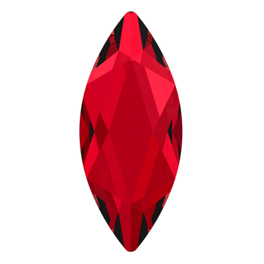 Serinity Flat Back Crystals Non Hotfix Marquise (2201) Scarlet - Bluestreak Crystals