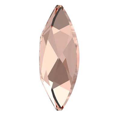 Swarovski Flat Back Crystals Non Hotfix Marquise (2201) Vintage Rose - Bluestreak Crystals