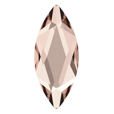 Swarovski Flat Back Crystals Non Hotfix Marquise (2201) Vintage Rose - Bluestreak Crystals