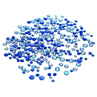 Serinity Flat Back Crystals Non Hotfix Mix Neptune Blue - Bluestreak Crystals