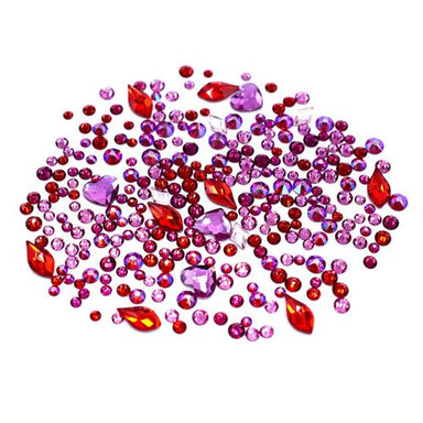 Serinity Flat Back Crystals Non Hotfix Mix Valentines - Bluestreak Crystals