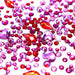 Serinity Flat Back Crystals Non Hotfix Mix Valentines - Bluestreak Crystals