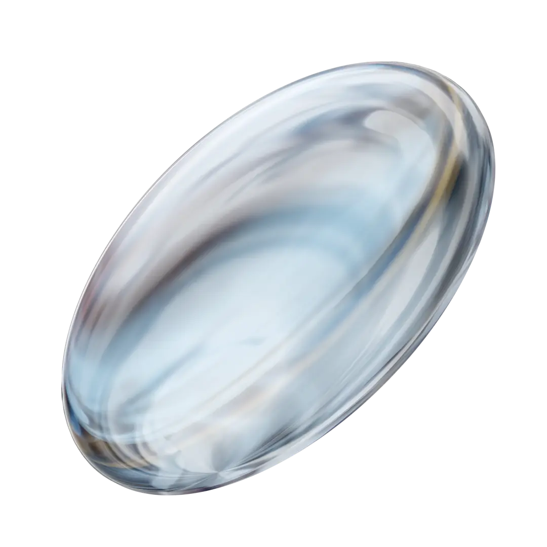 Serinity Flat Back Crystals Non Hotfix Oval Cabochon (2196/4) Crystal Ocean Delite UNFOILED - Bluestreak Crystals