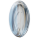 Serinity Flat Back Crystals Non Hotfix Oval Cabochon (2196/4) Crystal Ocean Delite UNFOILED - Bluestreak Crystals
