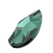 Serinity Flat Back Crystals Non Hotfix Pear (2303) Emerald - Bluestreak Crystals