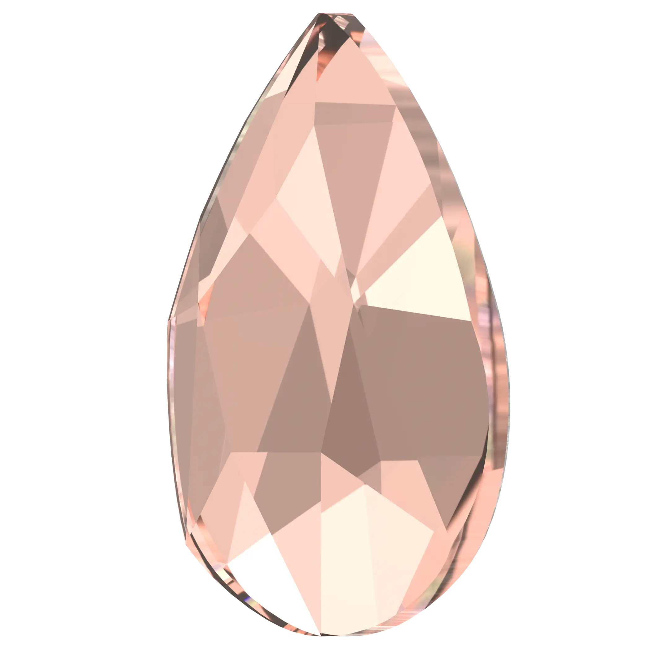 Serinity Flat Back Crystals Non Hotfix Pear (2303) Vintage Rose - Bluestreak Crystals