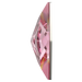 Serinity Flat Back Crystals Non Hotfix Rhombus (2709) Light Rose - Bluestreak Crystals
