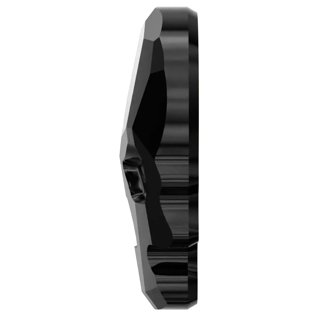 Serinity Flat Back Crystals Non Hotfix Skull (2856) Jet UNFOILED - Bluestreak Crystals