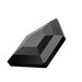 Serinity Flat Back Crystals Non Hotfix Small Pentagon (2775) Jet UNFOILED - Bluestreak Crystals