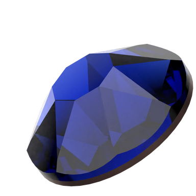Serinity Flat Back Crystals Non Hotfix (2000, 2058 & 2088) Cobalt - Bluestreak Crystals