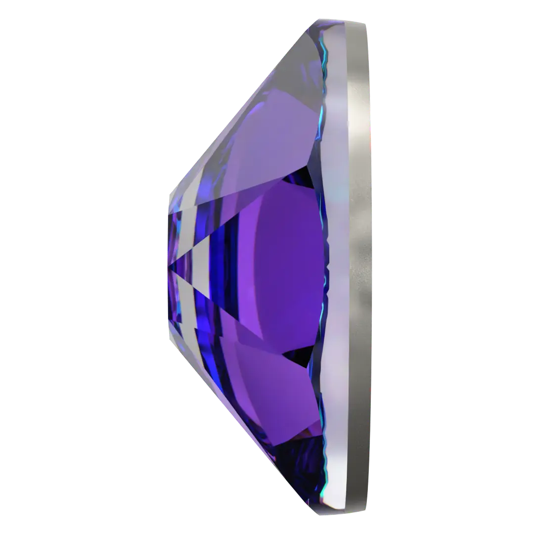 Serinity Hotfix Flat Back Crystals (2000, 2038 & 2078) Crystal Heliotrope - Bluestreak Crystals