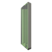Serinity Hotfix Flat Back Crystals Baguette (2510) Dark Peridot - Bluestreak Crystals