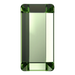 Serinity Hotfix Flat Back Crystals Baguette (2510) Dark Peridot - Bluestreak Crystals