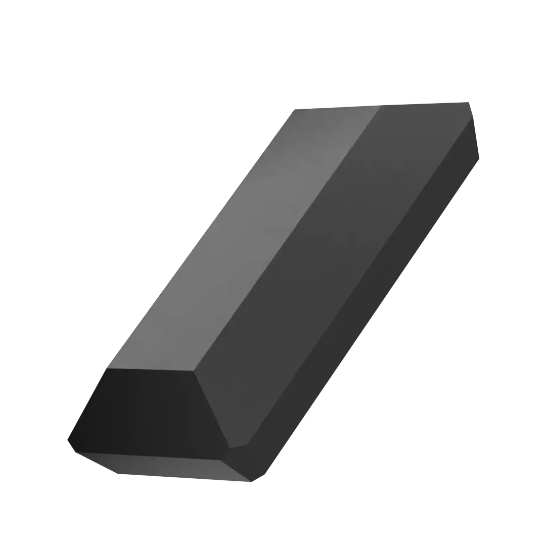 Serinity Hotfix Flat Back Crystals Baguette (2510) Jet - Bluestreak Crystals