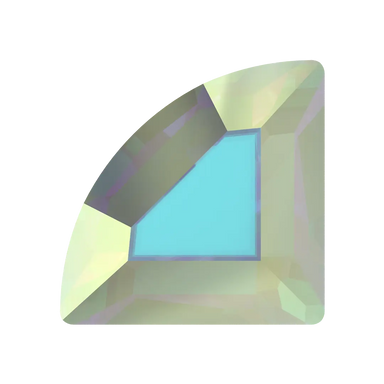 Swarovski Flat Back Crystals Non Hotfix Connector (2715) Crystal AB - Bluestreak Crystals