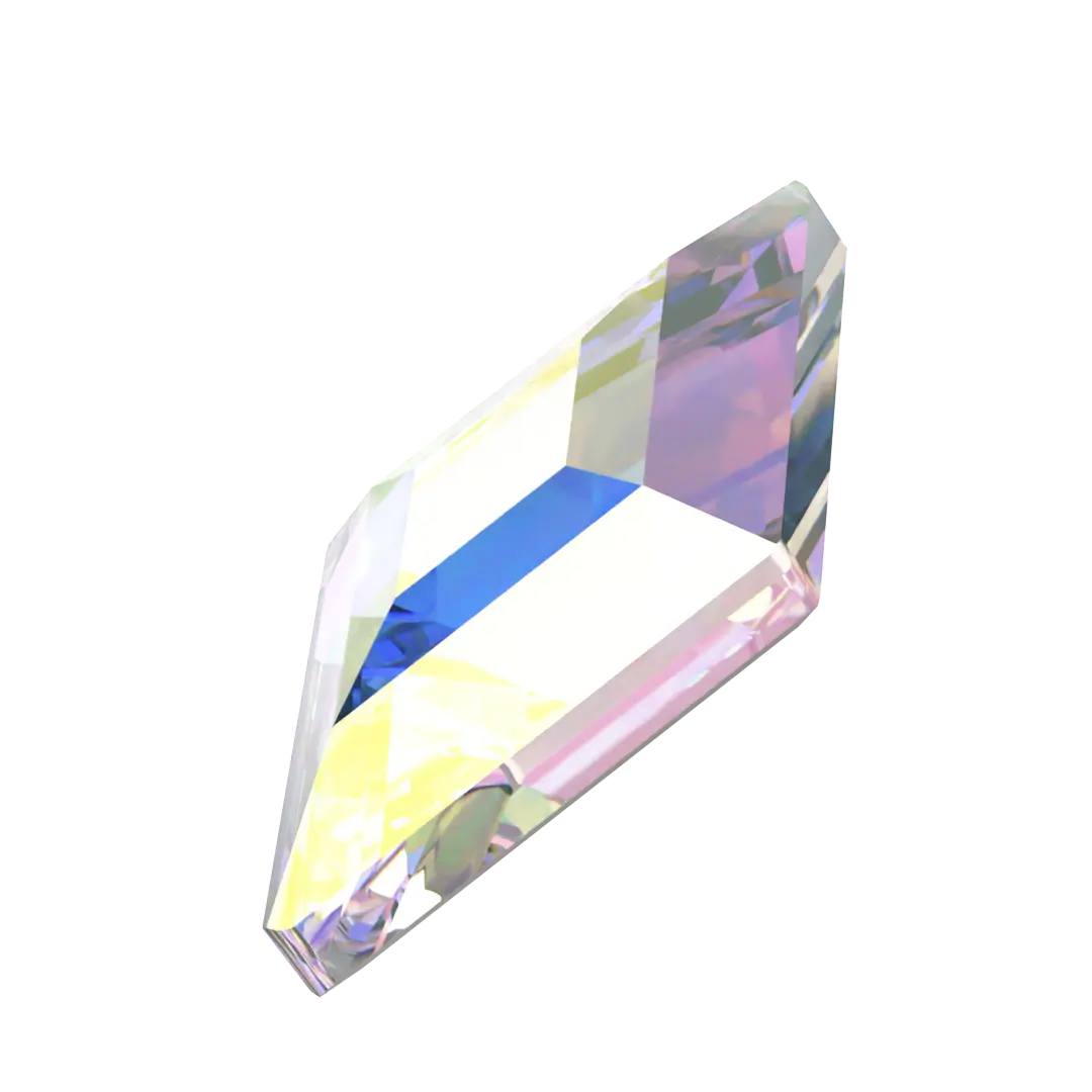 Serinity Flat Back Crystals Non Hotfix Diamond (2773) Crystal AB - Bluestreak Crystals