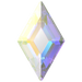 Serinity Flat Back Crystals Non Hotfix Diamond (2773) Crystal AB - Bluestreak Crystals