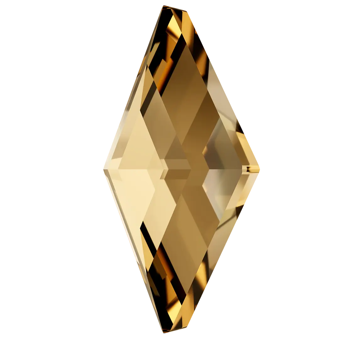 Serinity Flat Back Crystals Non Hotfix Diamond (2773) Crystal Golden Shadow - Bluestreak Crystals