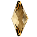 Serinity Flat Back Crystals Non Hotfix Diamond (2773) Crystal Golden Shadow - Bluestreak Crystals