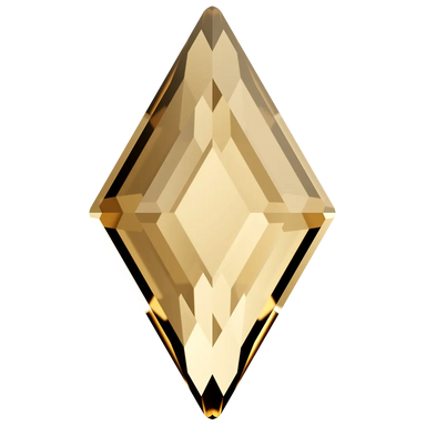Serinity Flat Back Crystals Non Hotfix Diamond (2773) Crystal Golden Shadow - Bluestreak Crystals