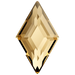 Serinity Flat Back Crystals Non Hotfix Diamond (2773) Crystal Golden Shadow - Bluestreak Crystals