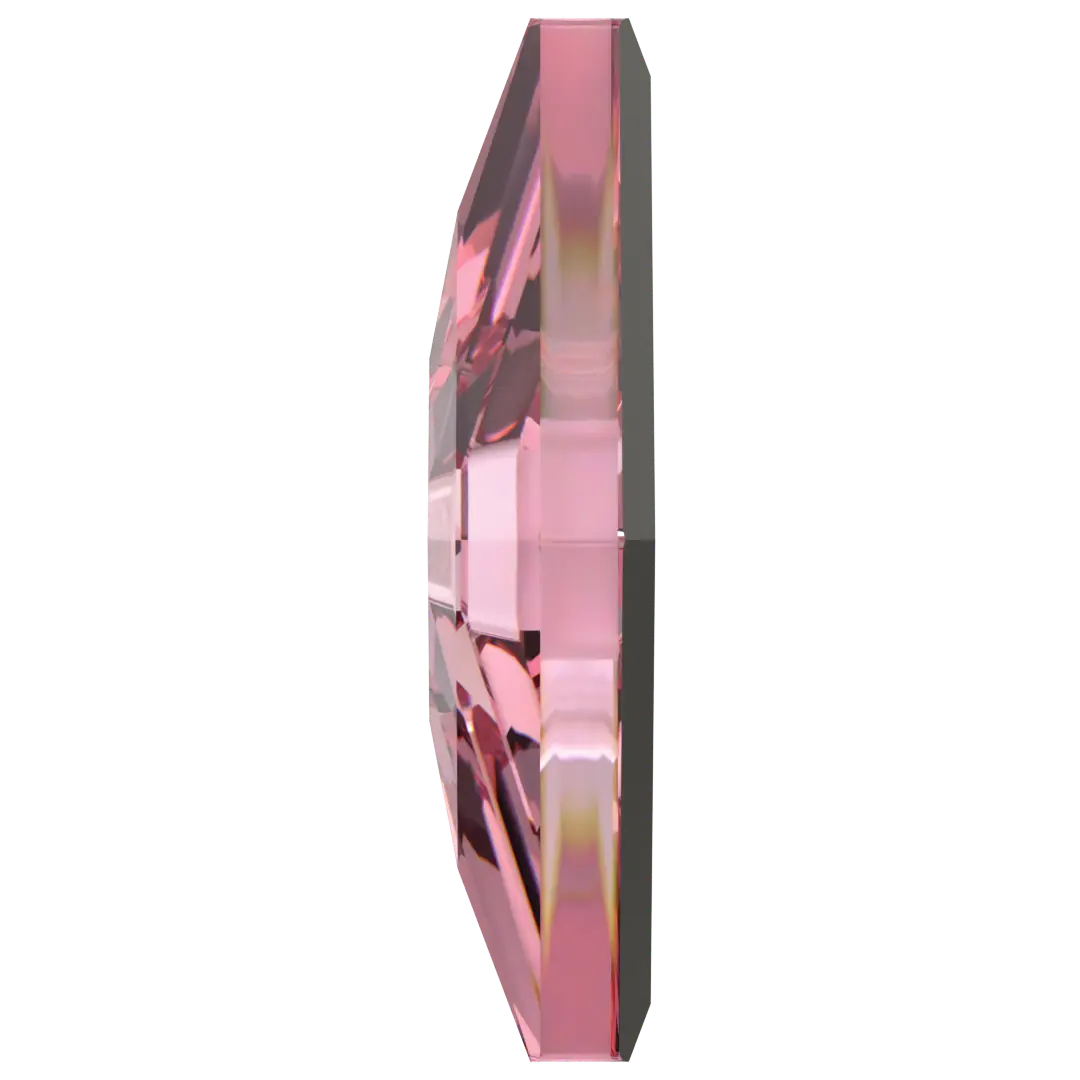 Serinity Flat Back Crystals Non Hotfix Diamond (2773) Light Rose - Bluestreak Crystals