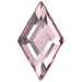 Serinity Flat Back Crystals Non Hotfix Diamond (2773) Light Rose - Bluestreak Crystals