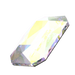 Serinity Flat Back Crystals Non Hotfix Emerald Cut (2602) Crystal AB - Bluestreak Crystals