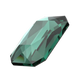 Serinity Flat Back Crystals Non Hotfix Emerald Cut (2602) Emerald - Bluestreak Crystals