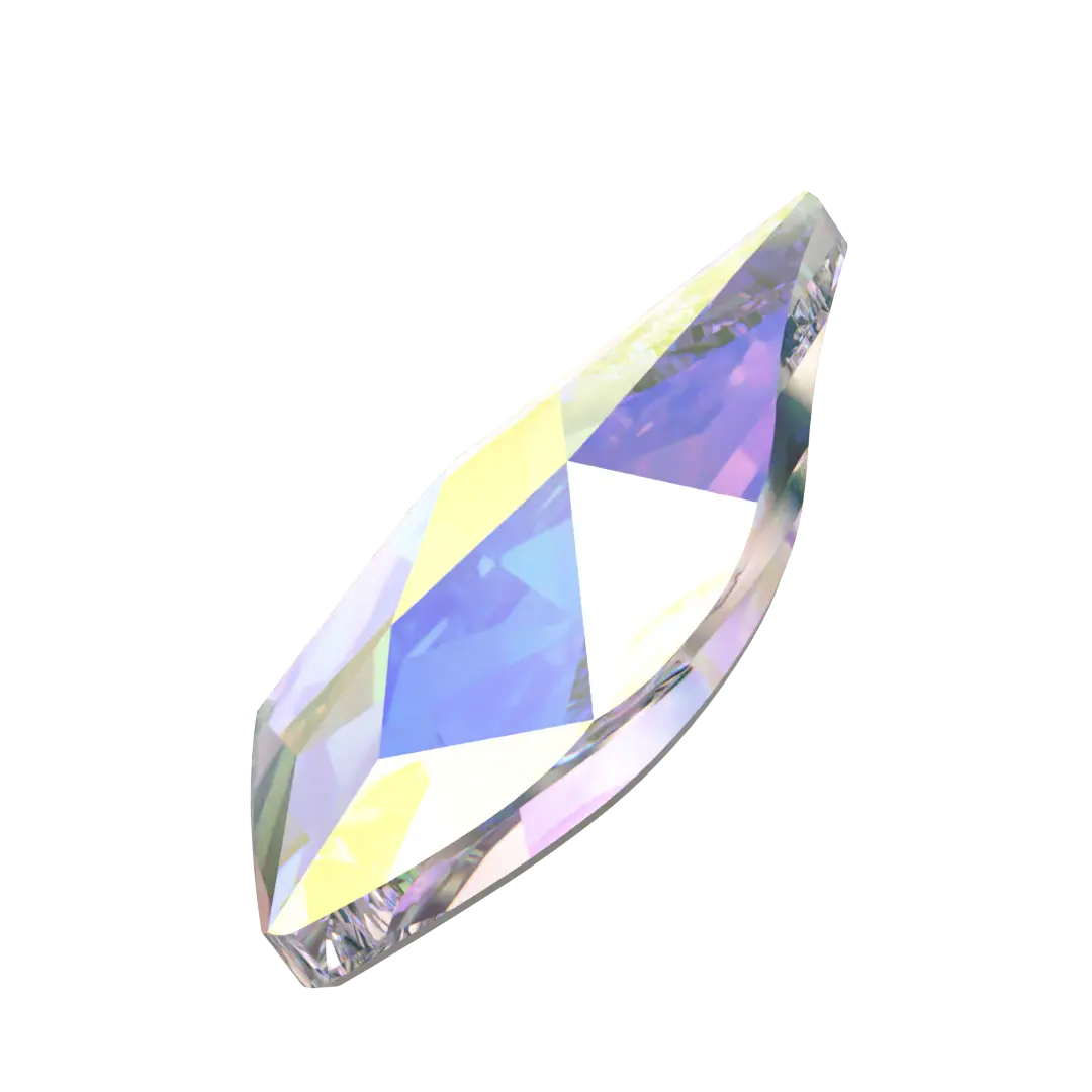Serinity Flat Back Crystals Non Hotfix Flame (2205) Crystal AB - Bluestreak Crystals