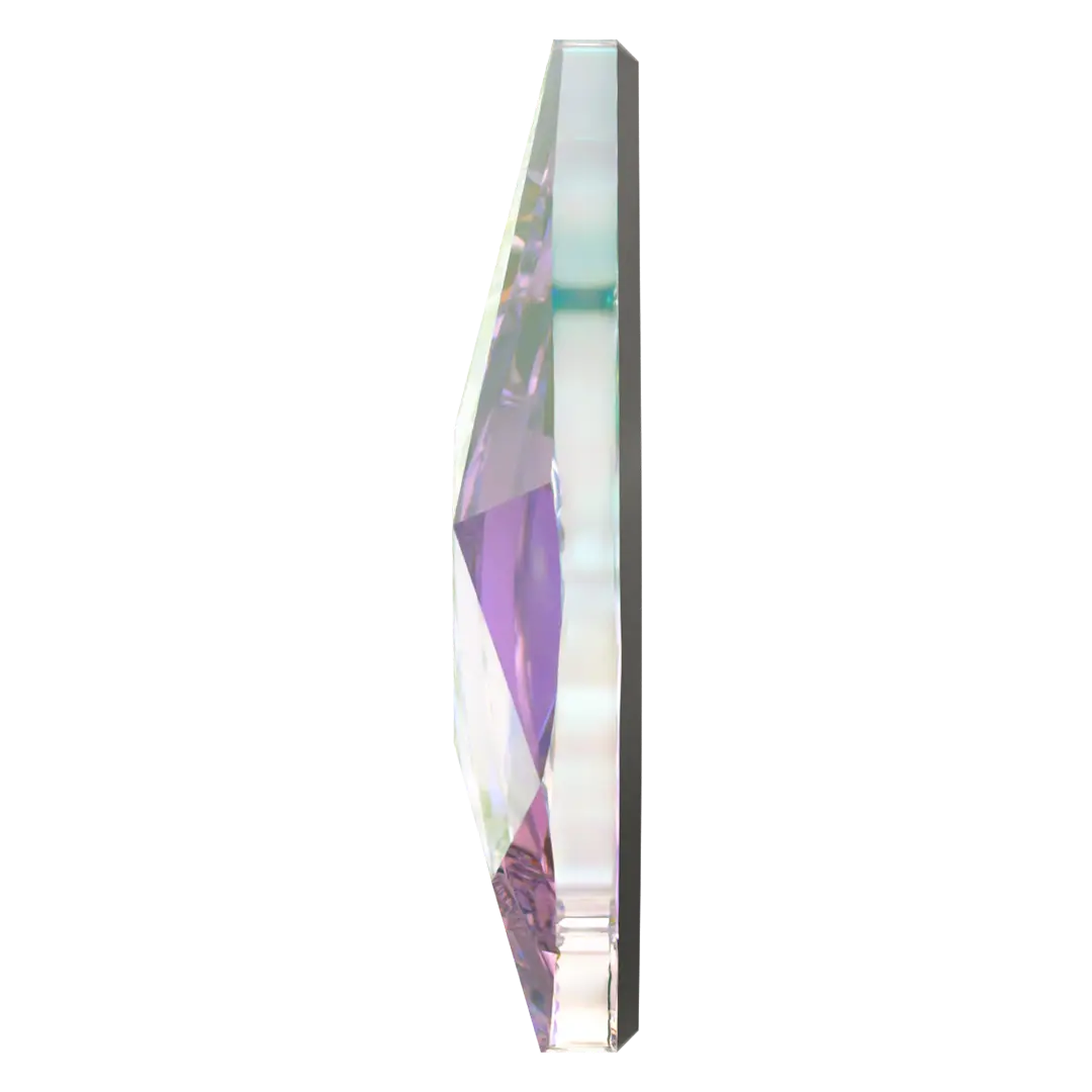 Serinity Flat Back Crystals Non Hotfix Flame (2205) Crystal AB - Bluestreak Crystals