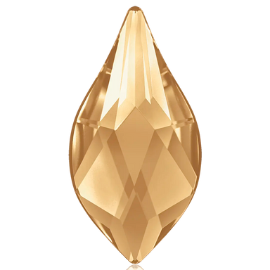 Serinity Flat Back Crystals Non Hotfix Flame (2205) Crystal Golden Shadow - Bluestreak Crystals