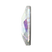 Serinity Hotfix Flat Back Crystals Heart (2808) Crystal AB - Bluestreak Crystals