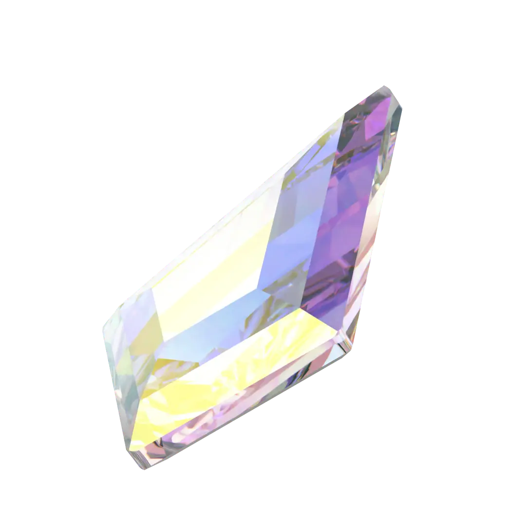 Serinity Flat Back Crystals Non Hotfix Kite (2771) Crystal AB - Bluestreak Crystals