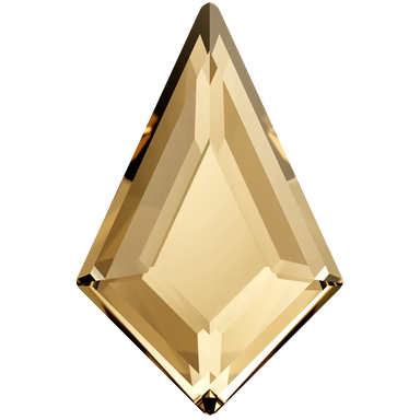 Serinity Flat Back Crystals Non Hotfix Kite (2771) Crystal Golden Shadow - Bluestreak Crystals