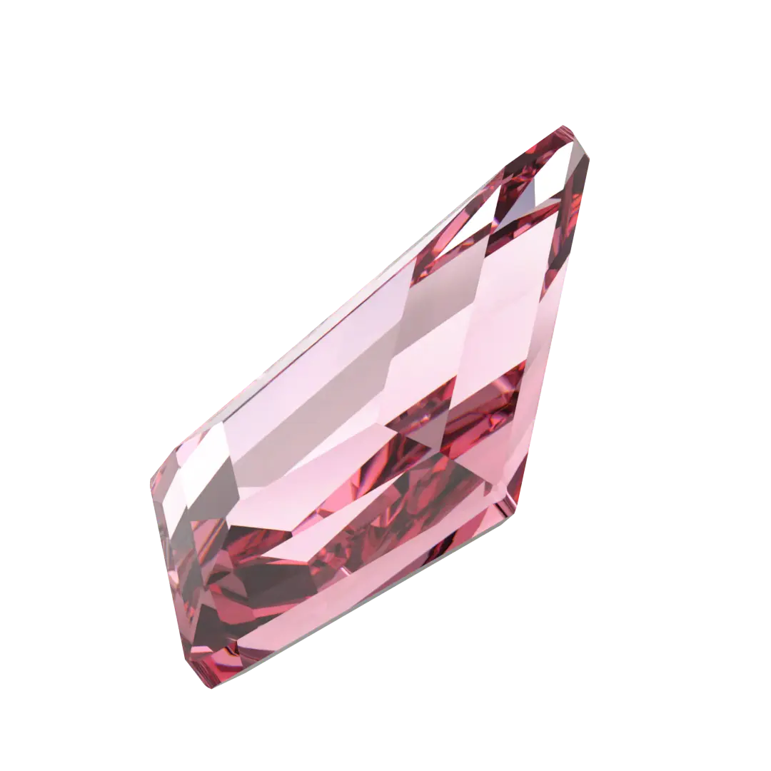Serinity Flat Back Crystals Non Hotfix Kite (2771) Light Rose - Bluestreak Crystals