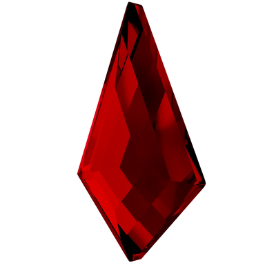 Serinity Hotfix Flat Back Crystals Kite (2771) Light Siam - Bluestreak Crystals