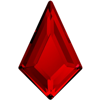 Serinity Hotfix Flat Back Crystals Kite (2771) Light Siam - Bluestreak Crystals