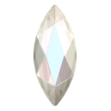 Swarovski Flat Back Crystals Non Hotfix Marquise (2201) Crystal AB - Bluestreak Crystals