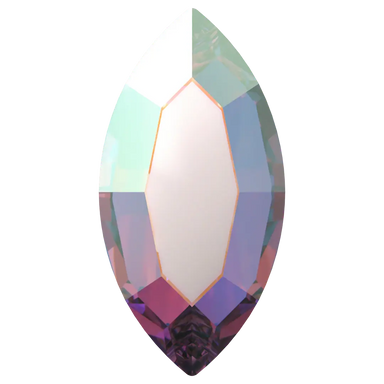 Serinity Flat Back Crystals Non Hotfix Navette (2200) Crystal AB - Bluestreak Crystals
