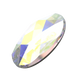 Serinity Flat Back Crystals Non Hotfix Oval (2603) Crystal AB - Bluestreak Crystals
