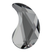 Serinity Hotfix Flat Back Crystals Paisley Y (2365) Crystal Silver Night - Bluestreak Crystals