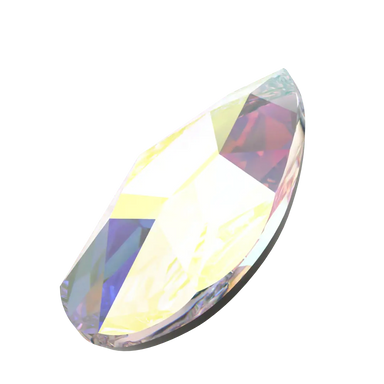 Serinity Flat Back Crystals Non Hotfix Pear (2303) Crystal AB - Bluestreak Crystals