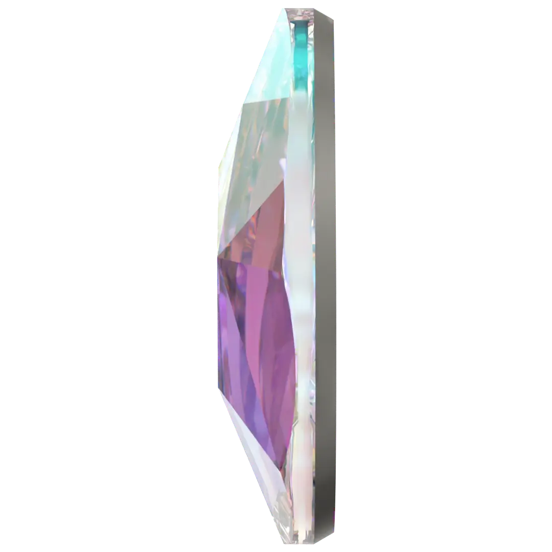 Serinity Flat Back Crystals Non Hotfix Pear (2303) Crystal AB - Bluestreak Crystals
