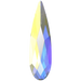 Serinity Flat Back Crystals Non Hotfix Raindrop (2304) Crystal AB - Bluestreak Crystals